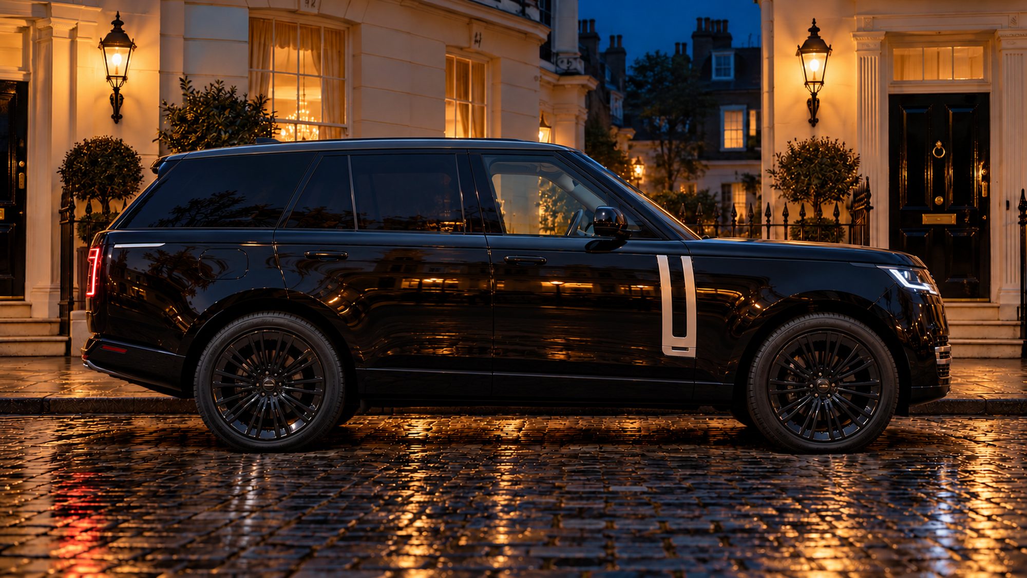 Range Rover Autobiography, rear door closed