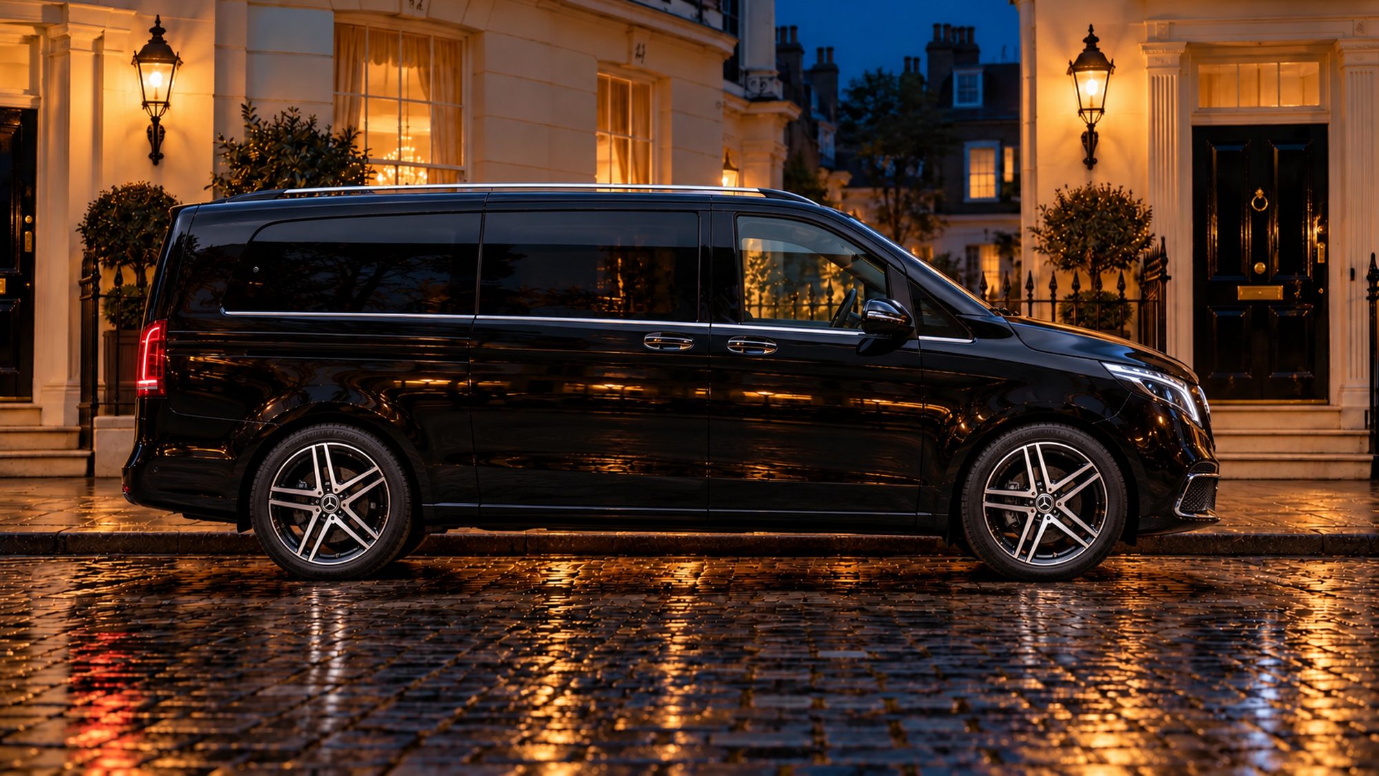 Mercedes-Benz V-Class, rear door closed